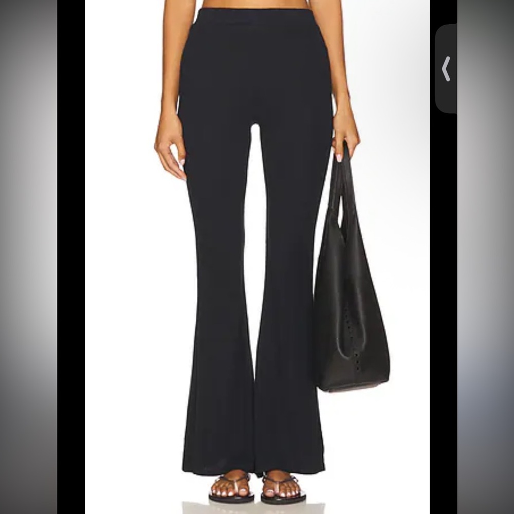 NWT 525 america Revolve black Flare Leggings Stretch pants SMALL